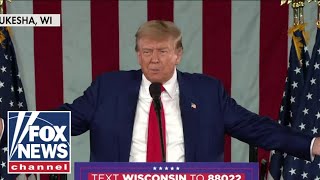 ‘The Five’ Trump ROASTS Biden during day off from trial [upl. by Einnalem487]