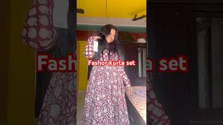 Fashor kurta set shortvideo shorts fashion haul [upl. by Ticon715]