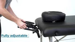 Earthlite FlexRest Massage Table Face Cradle with Strata Facepillow [upl. by Hicks]