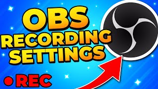 Best OBS Settings for Recording 2024  NO LAG [upl. by Demona63]