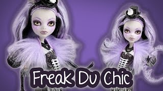 Monster High Freak Du Chic Clawdeen Doll Review [upl. by Omland10]