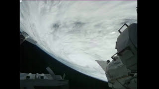 Hurricane Sandy Seen From Space [upl. by Enida544]