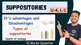 Suppositories  Suppositories advantage and disadvantages  types of suppositories sgsir [upl. by Gonroff432]