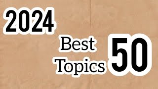 2024 Best 50 presentation topics  General topics for presentationpresentation topics  Assignment [upl. by Velick915]