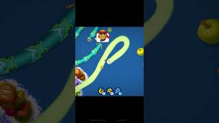 wormszone zonewars io gaming hungrysnake snake ytshorts shortsfeed [upl. by Korfonta]