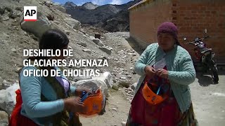 El oficio de las cholitas escaladoras de Bolivia se derrite al ritmo del deshielo de los glaciares [upl. by Grishilda237]