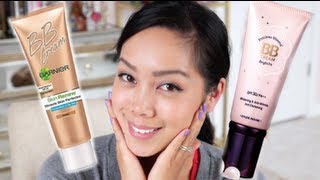 Korean BB Cream Etude House Vs American BB Cream Garnier  itsjudytime [upl. by Willcox]