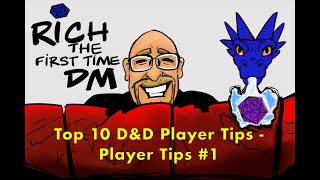 Top 10 DampD Player Tips  Player Tips 1 [upl. by Eidoj]