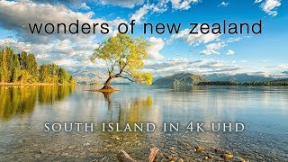 NEW ZEALAND WONDERS No Music 100 Pure Nature 4K UHD Ambient Documentary Film 1HR [upl. by Iglesias431]