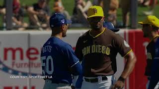 2024 Dodgers Spring Training highlights Teoscar Hernández Kevin Padlow amp more against Padres [upl. by Joellen]