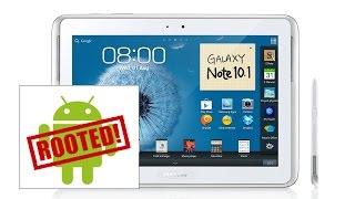 How to Root Samsung Note 800 Tab GTN8000 [upl. by Nahgeam942]