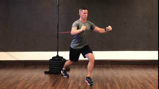 Resistance Band Chest Press [upl. by Sikes]