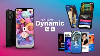 Dynamic App Promo After Effects Tutorial [upl. by Gnagflow527]