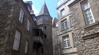 St Malo  historic city center HD [upl. by Burkley]