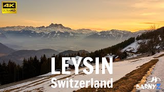 Leysin Switzerland 4K [upl. by Asoramla662]