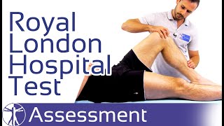 Royal London Hospital Test  Patellar Tendinopathy [upl. by Wesla322]