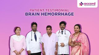 Timely Diagnosis can save a precious life  Subarachnoid Hemorrhage  Accord Hospital [upl. by Maris]