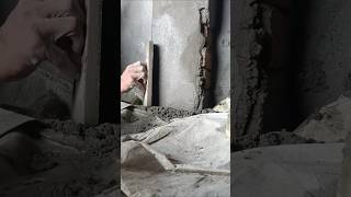 How to plaster corner  Corner plaster idea construction plasterwork [upl. by Kirschner306]