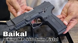 Viking MP446 9mm Pistol Review and Unboxing  Baikal viking mp 446 pistol [upl. by Ballman761]