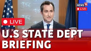 US News LIVE  US State Department LIVE  Israel Vs Iran  Israel Iran War LIVE Updates  N18G [upl. by Clarie]