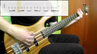 Tool  Schism Bass Cover Play Along Tabs In Video [upl. by Biggs]