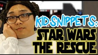 Kid Snippets quotStar Wars  The Rescuequot Imagined by Kids [upl. by Alit]