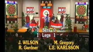 1988 MFI World Pairs Final  Jocky Wilson  Part 1 [upl. by Curson]