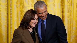 BREAKING NEWS Former President Obama former first lady Michelle endorse Harris for president [upl. by Ennovihs277]