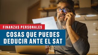 ¿Qué deducciones puedes hacer ante el SAT [upl. by Attenrad]