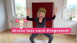 10 Minuten Yoga zum Stressabbau  Stress lass nach Yoga Kurzprogramm [upl. by Esila]