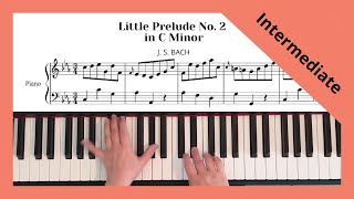 Bach  Little Prelude 2 in C minor BWV 934 [upl. by Noe]