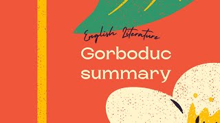 GORBODUC SUMMARY  FERREX AND PORREX SUMMARY  LITERATURE  CHARACTERS  UGC NET APSETJLDLDSC [upl. by Heywood]