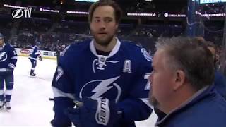 Victor Hedman Warmup Ritual [upl. by Pettiford]