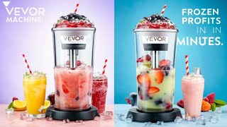 15L Slush Machine REVIEW Frozen Profits in MINUTES VEVOR Ice Cream Maker [upl. by Ayt]