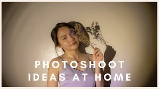 At home photoshoot ideas and tips philippines l selftimer diy instagram tiktok aesthetic [upl. by Nagrom]