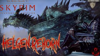 HELGEN REBORN Skyrim con MODs  Argoniano Alquimista [upl. by Yenffad]