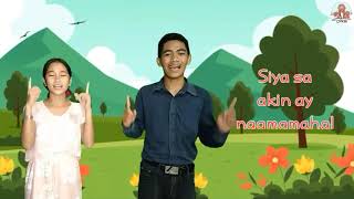 Ang Diyos Ay Mabuti  Sunday School  Action Song [upl. by Garvy]