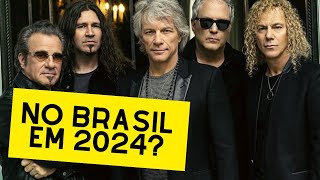 Bon Jovi no Brasil em 2024 Jornalista afirma shows em setembro e outubro [upl. by Esilec]