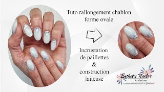 TUTO CHABLON FORME OVALE 💅 [upl. by Edrahs]