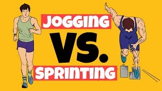 Jogging Vs Sprinting HIIT Fat Loss Muscle Growth [upl. by Netsriik725]