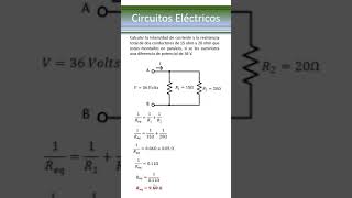 Circuito eléctrico paralelo  Resistencia y corriente  Física  COMIPEMS [upl. by Iht]