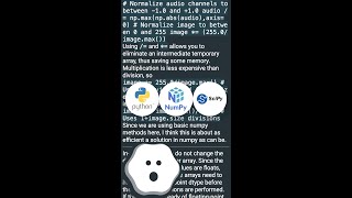 How to normalize a NumPy array to within a certain range shorts [upl. by Llerrah791]