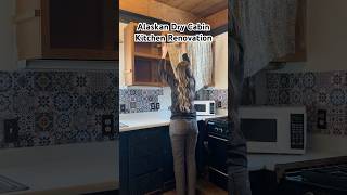 Alaskan Dry Cabin Kitchen Renovation Part 1 Tear Down [upl. by Llednohs]