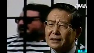 Alberto Fujimori así presentó la captura de Abimael Guzmán en 1992 [upl. by Costanza]