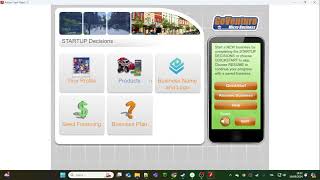 GoVenture MICRO BUSINESS business management simulation game [upl. by Aramanta]