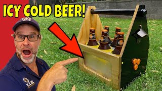 BEST Beer Caddy for ICY Cold Beer [upl. by Atiuqehs]