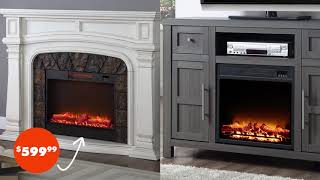 Electric Fireplaces at Big Lots [upl. by Enrobso]