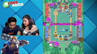 Clash Royale 2V2 with Husband [upl. by Yhtuv192]