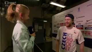 MS 2015  Interview Jakub Voracek [upl. by Richers96]