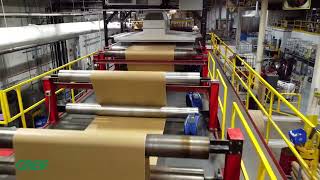 How Its Made  Corrugated Cardboard  CorrChoice [upl. by Lorens]